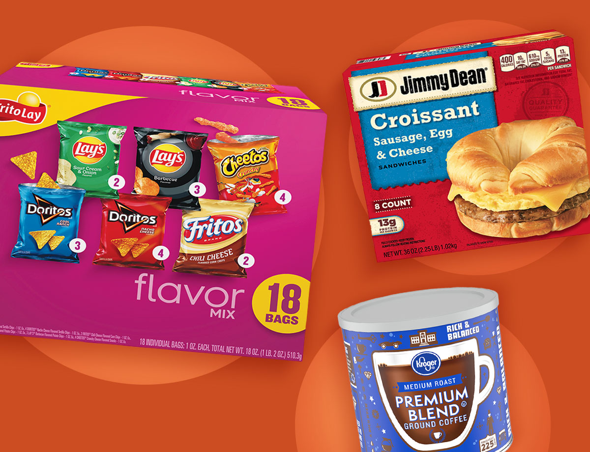 Your Weekly Featured Coupons: Kroger Brand Coffee, Jimmy Dean Breakfast Sandwiches, Frito-Lay Multipack