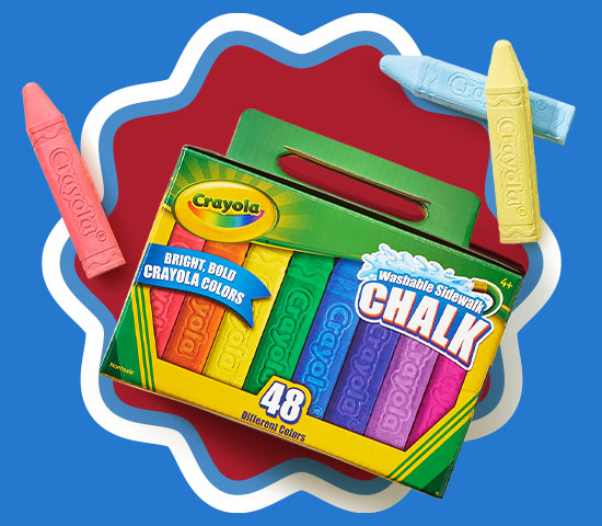 Crayola sidewalk chalk