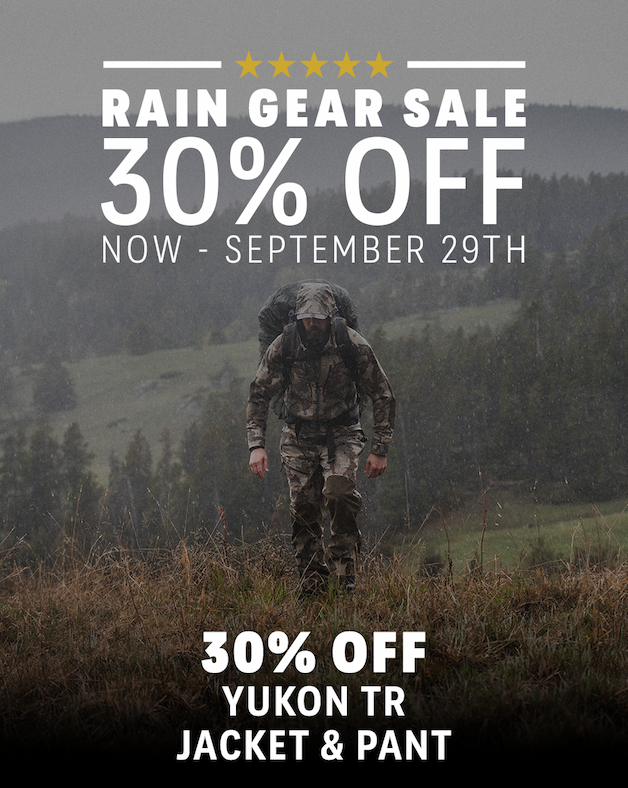 30% Off Rain Gear