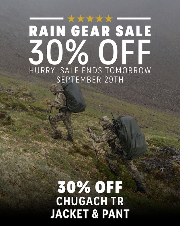 30% Off Rain Gear