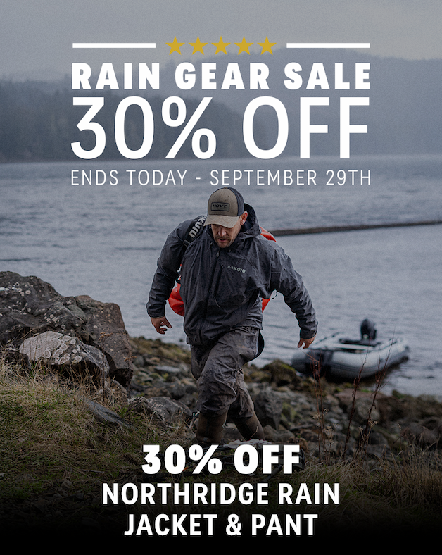 30% Off Rain Gear