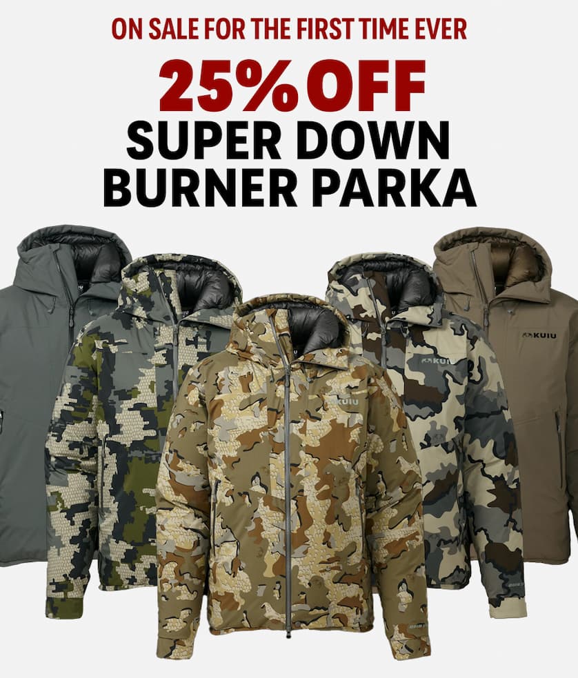 Super Down Burner Parka On Sale