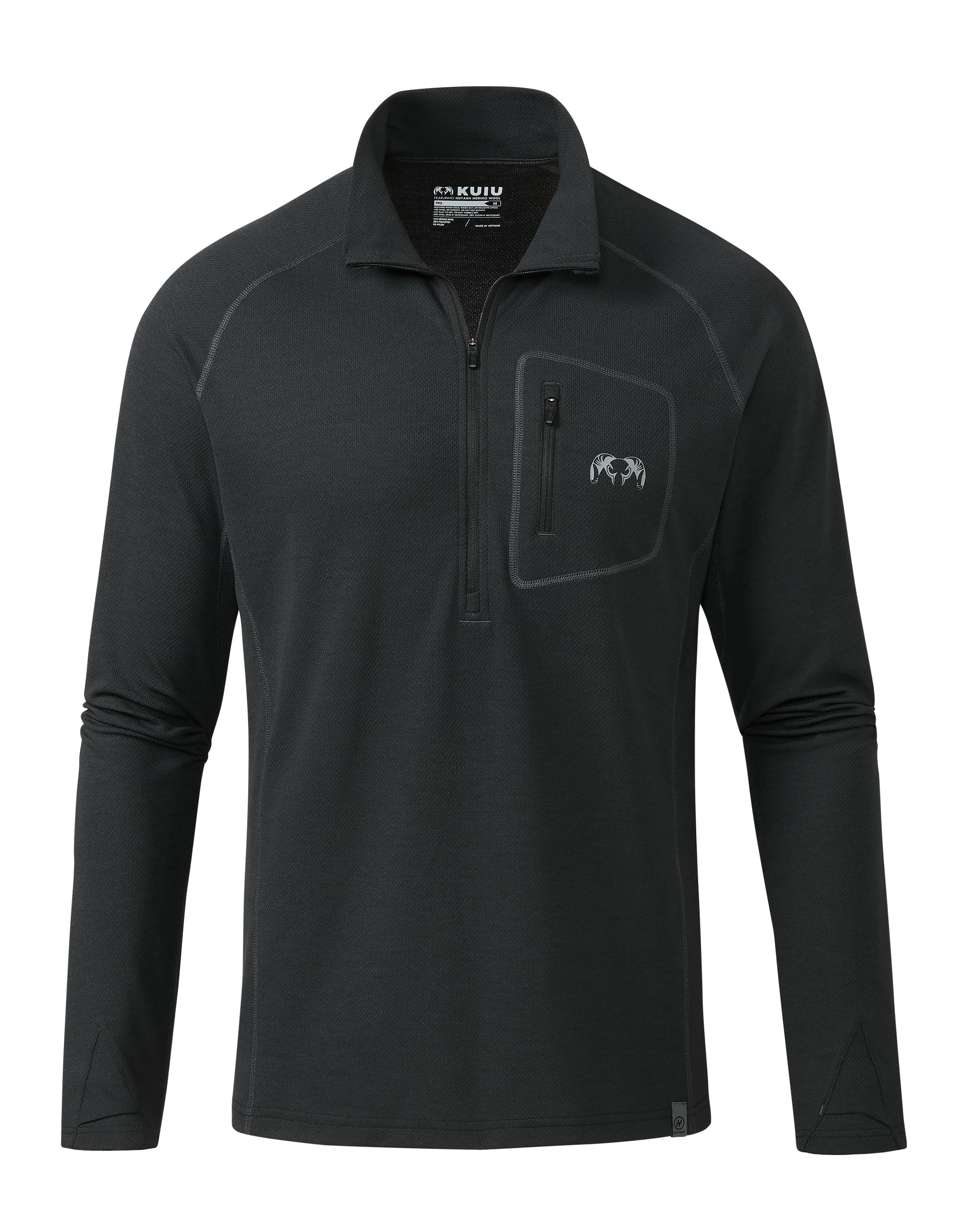 Image of PRO Merino 200 Zip-T