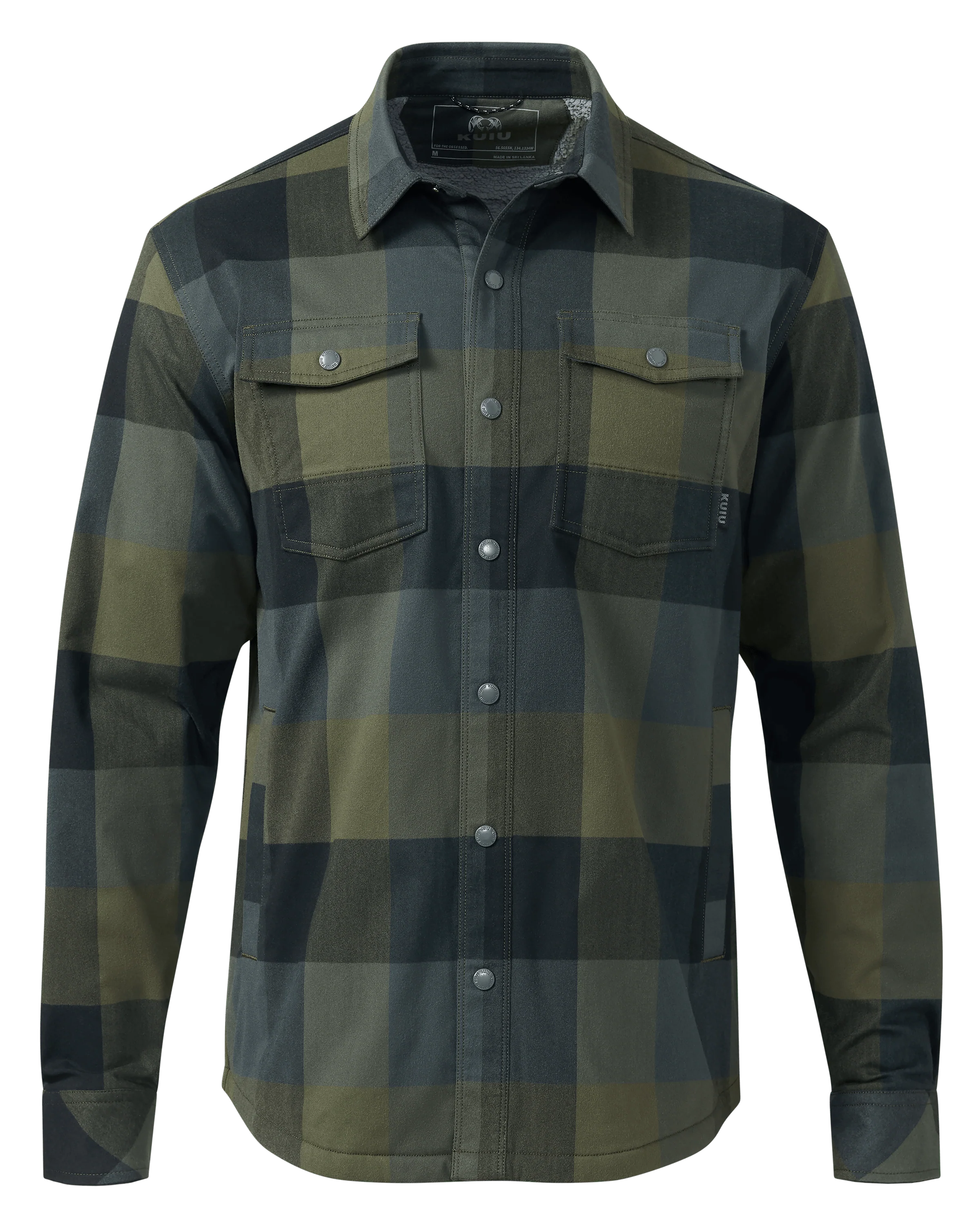 Image of Field Flannel Fleece Shirt Jacket