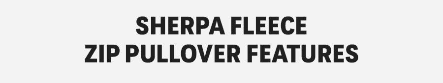 Sherpa Fleece