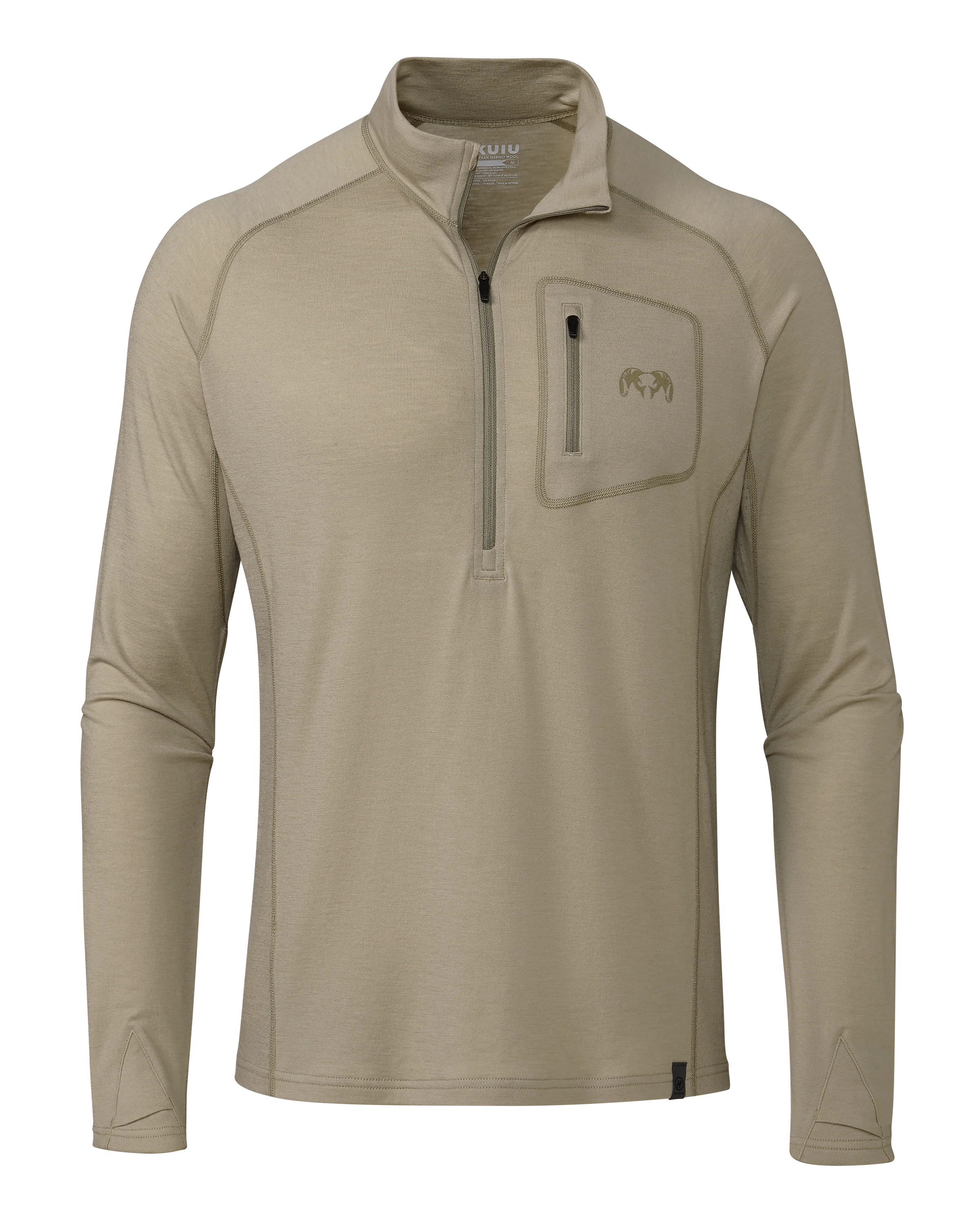 Image of ULTRA Merino 145 Zip-T