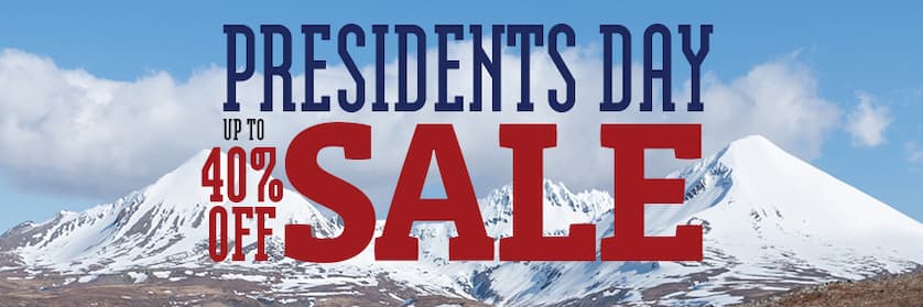 Presidents Day Sale
