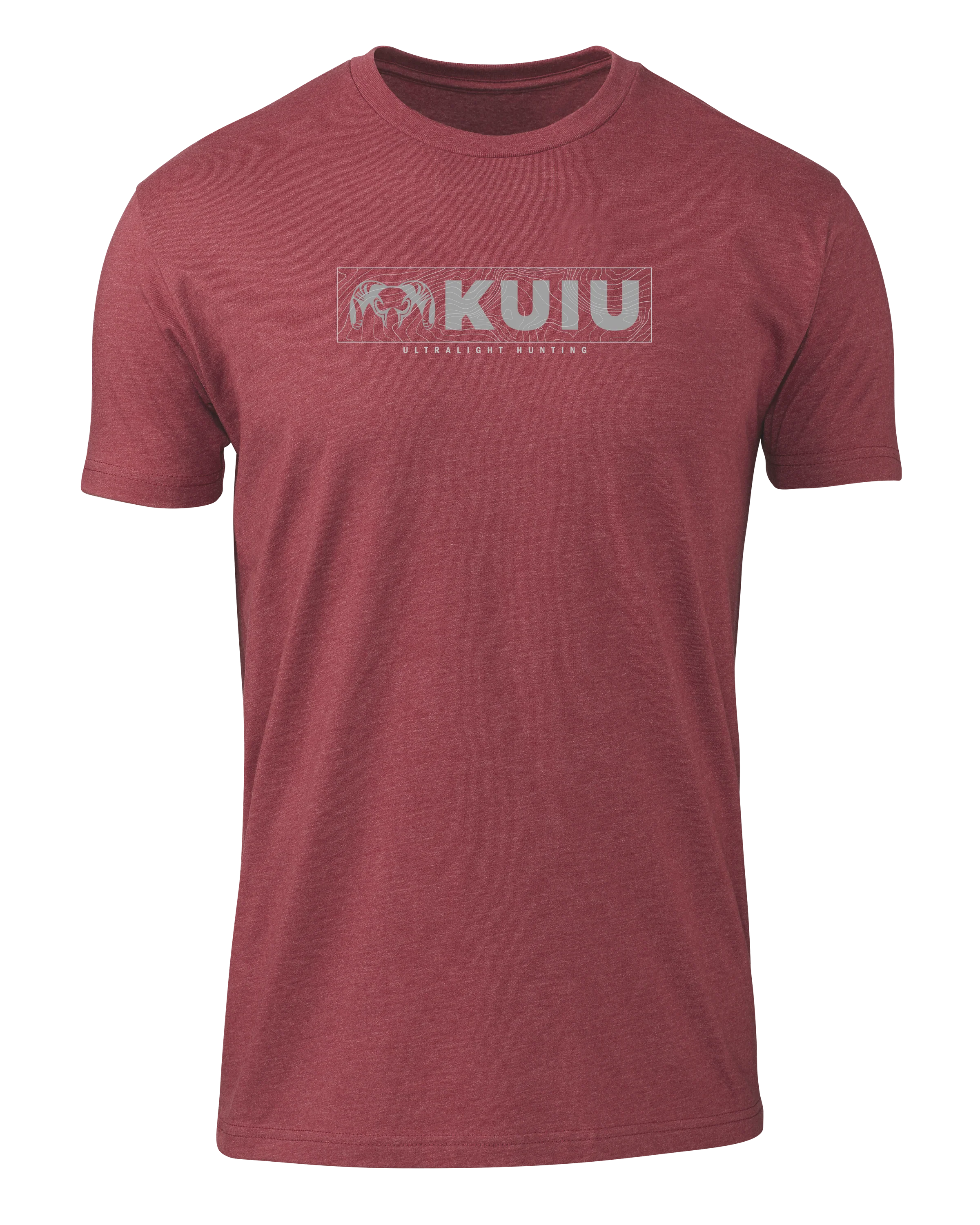 Image of KUIU Topo Block Logo T-Shirt