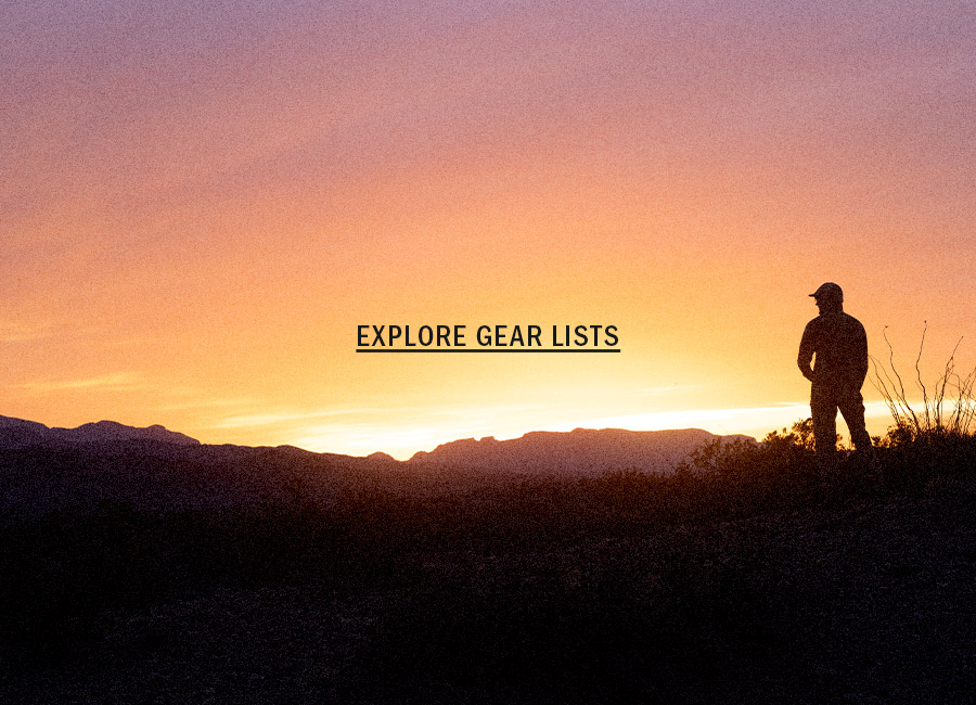 Explore Gear Lists
