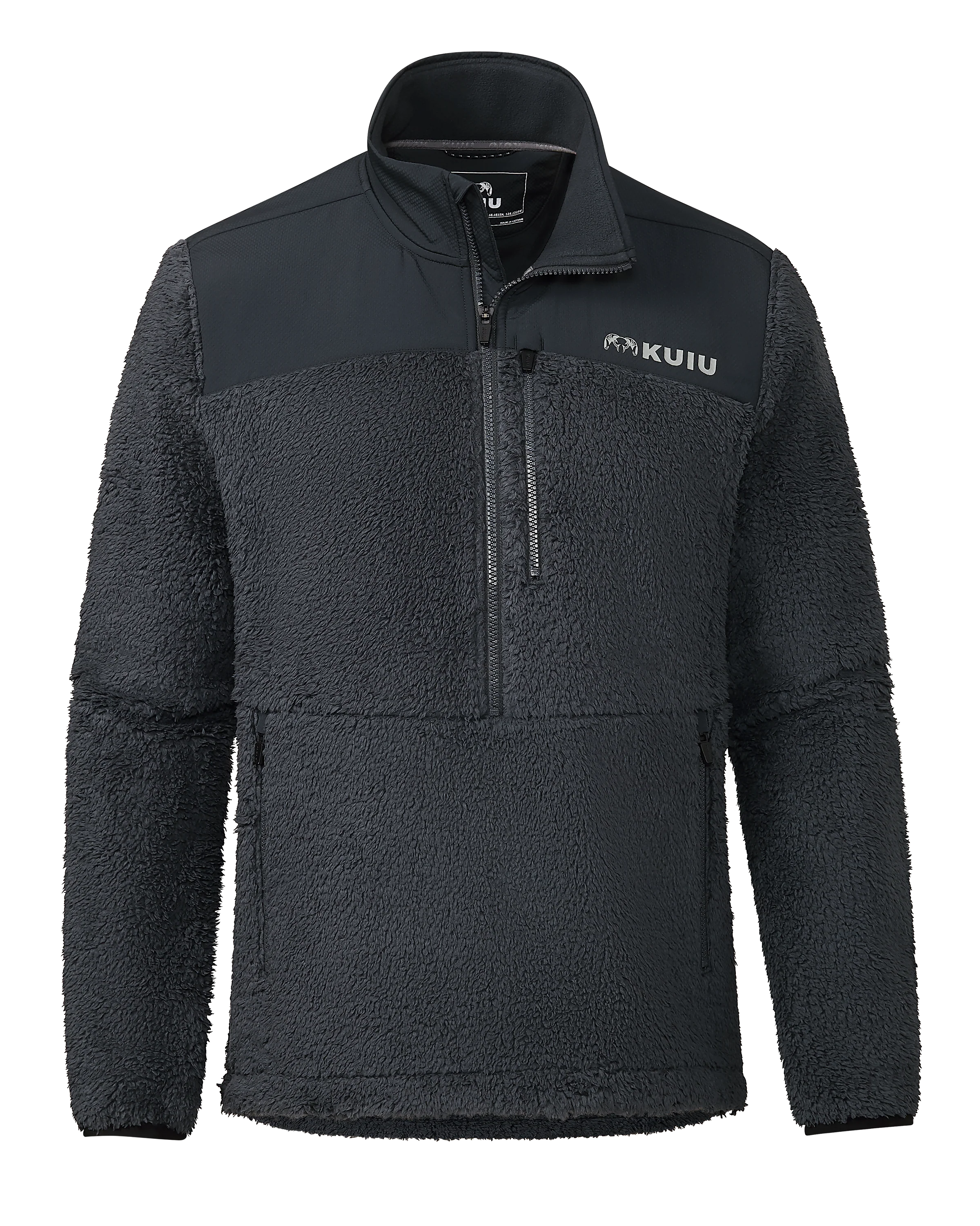 Image of Sherpa Fleece Zip Pullover