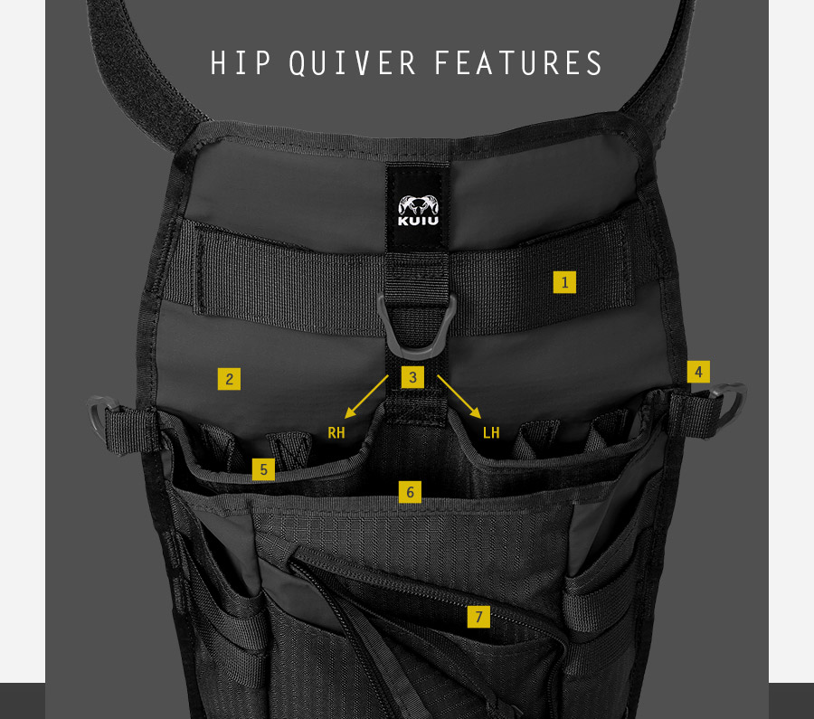 Archery Hip Quiver