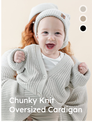 Chunky Knit Oversized Cardigan
