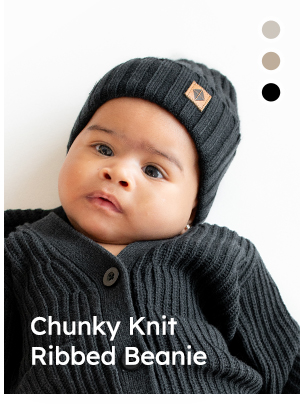 Chunky Knit Ribbed Beanie