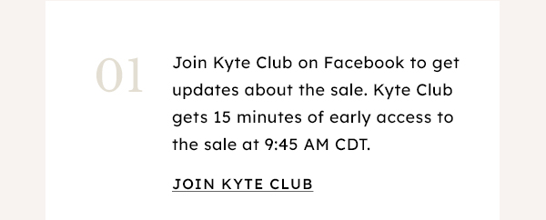 Join Kyte Club