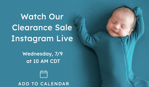 Watch our Clearance Sale Live