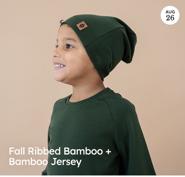 Fall Ribbed Bamboo + Bamboo Jersey