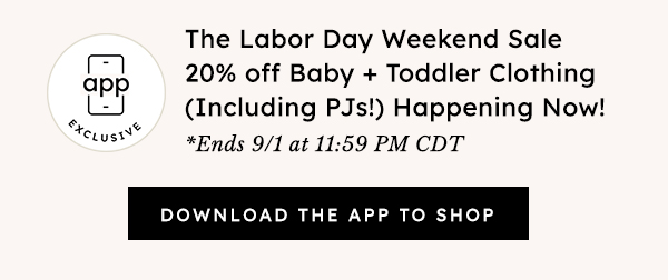 Download to Shop the Sale