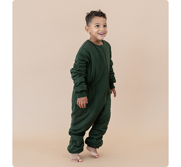 Cozy Playsuit in Fir