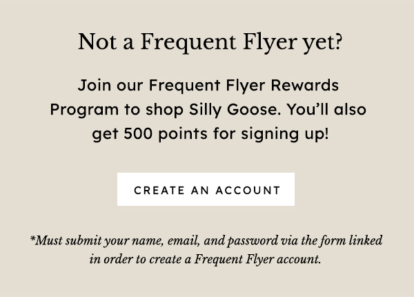 Create a Frequent Flyer Account