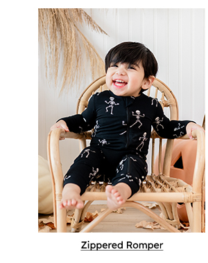 Zippered Romper