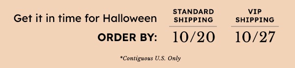 Get it in time for Halloween