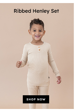 Ribbed Henley Set