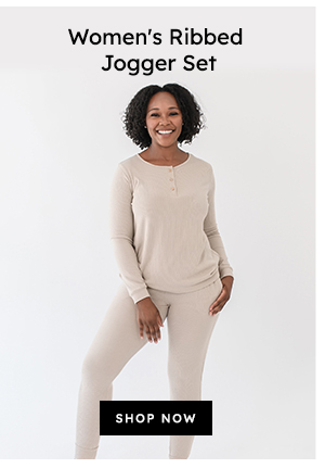 Women's Ribbed Henley Set