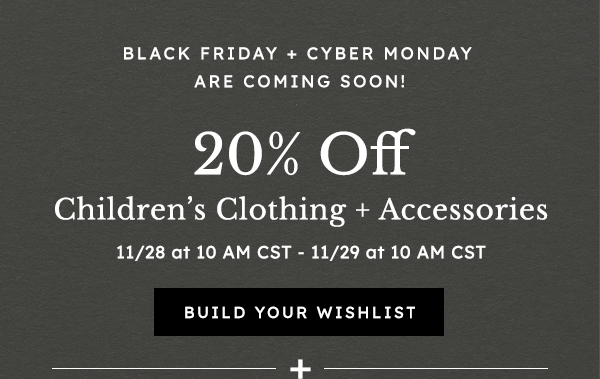 Build your wishlist