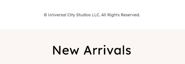 New Arrivals