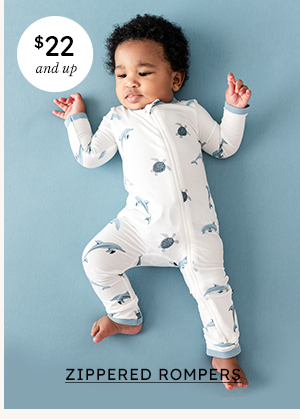 Zippered Rompers