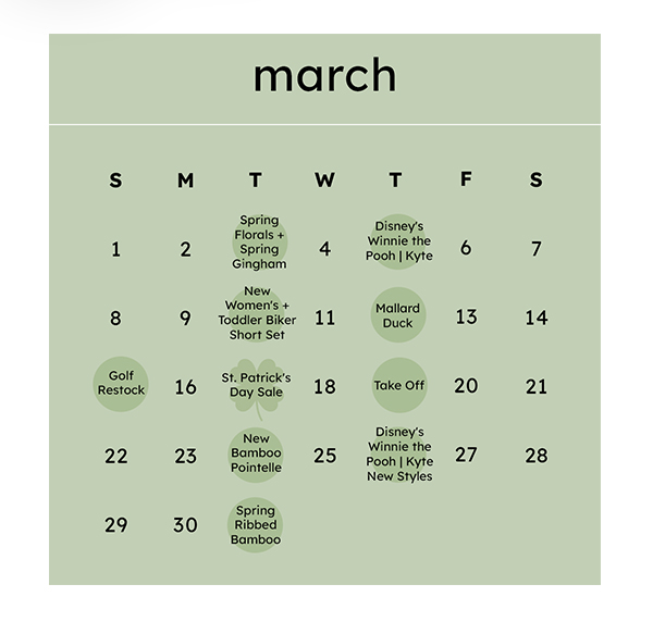March Calendar
