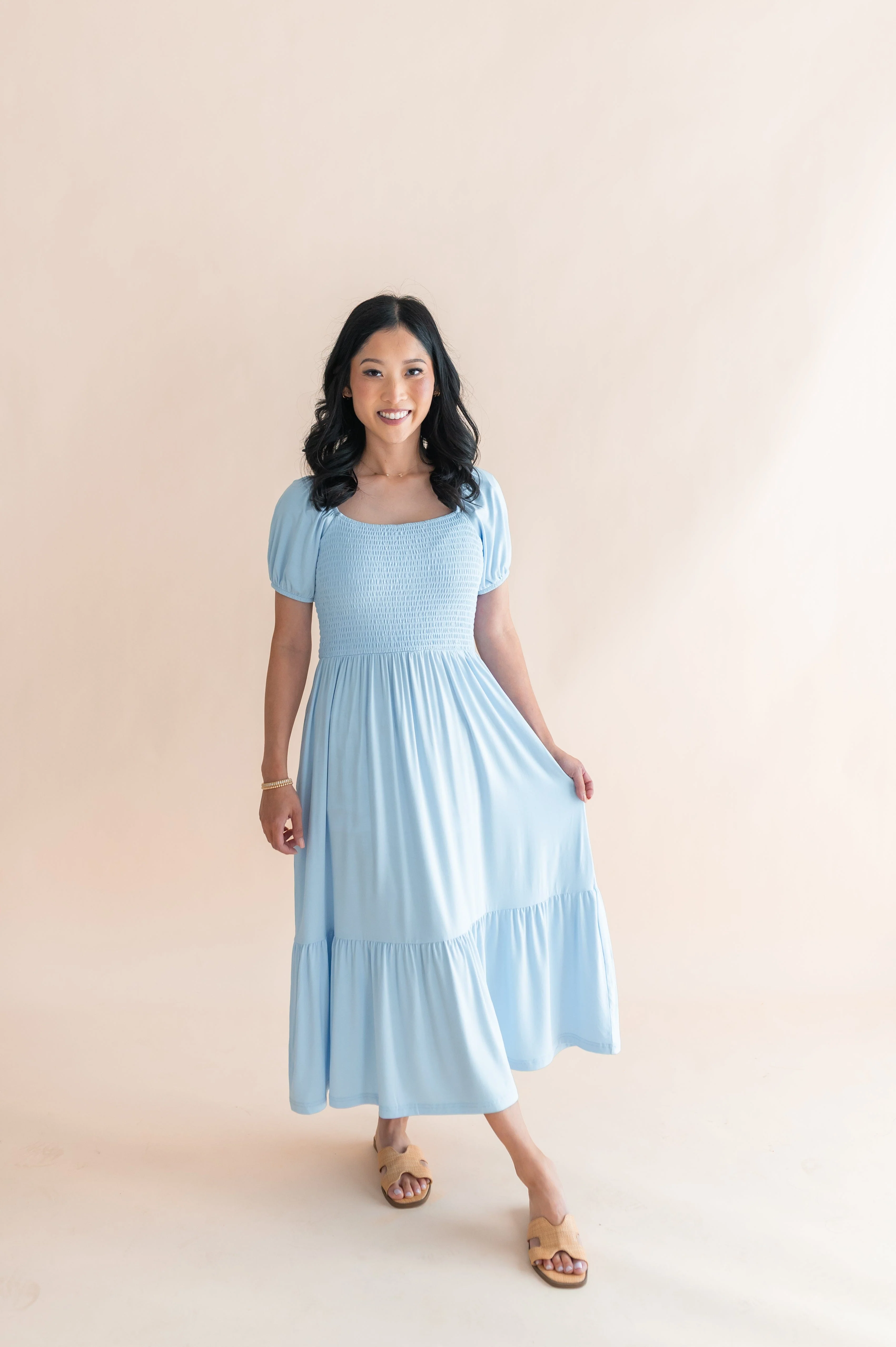 Image of Women’s Smocked Dress in Breeze