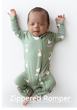 Zippered Romper
