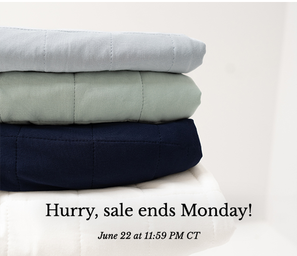 Sale ends Monday