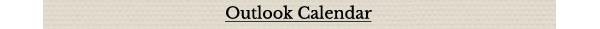 Outlook Calendar