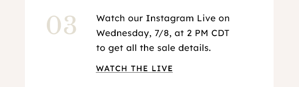 Watch our IG Live