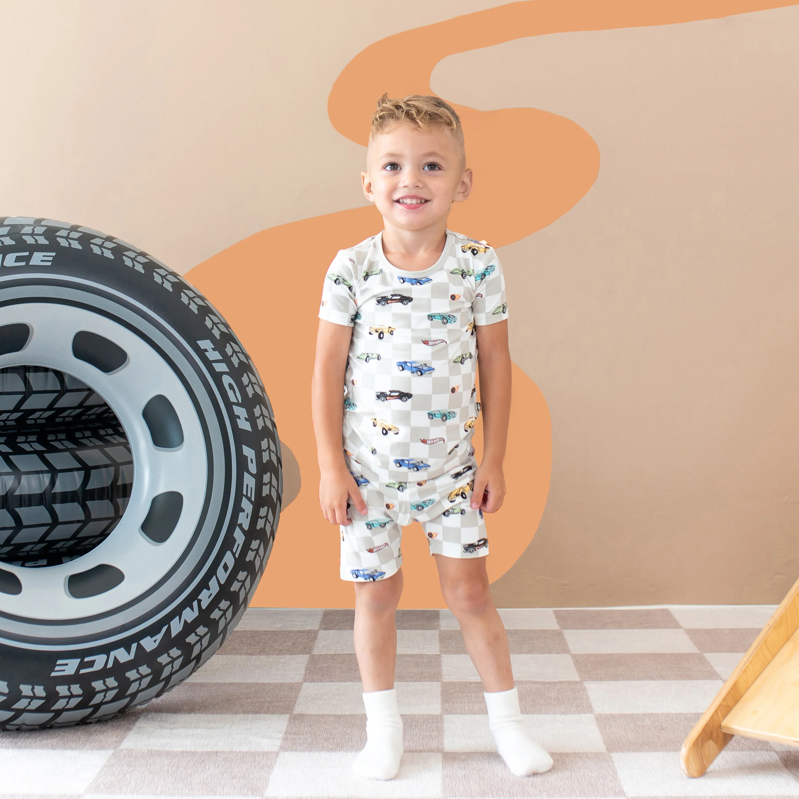 Image of Short Sleeve Pajamas in Fast and Fierce