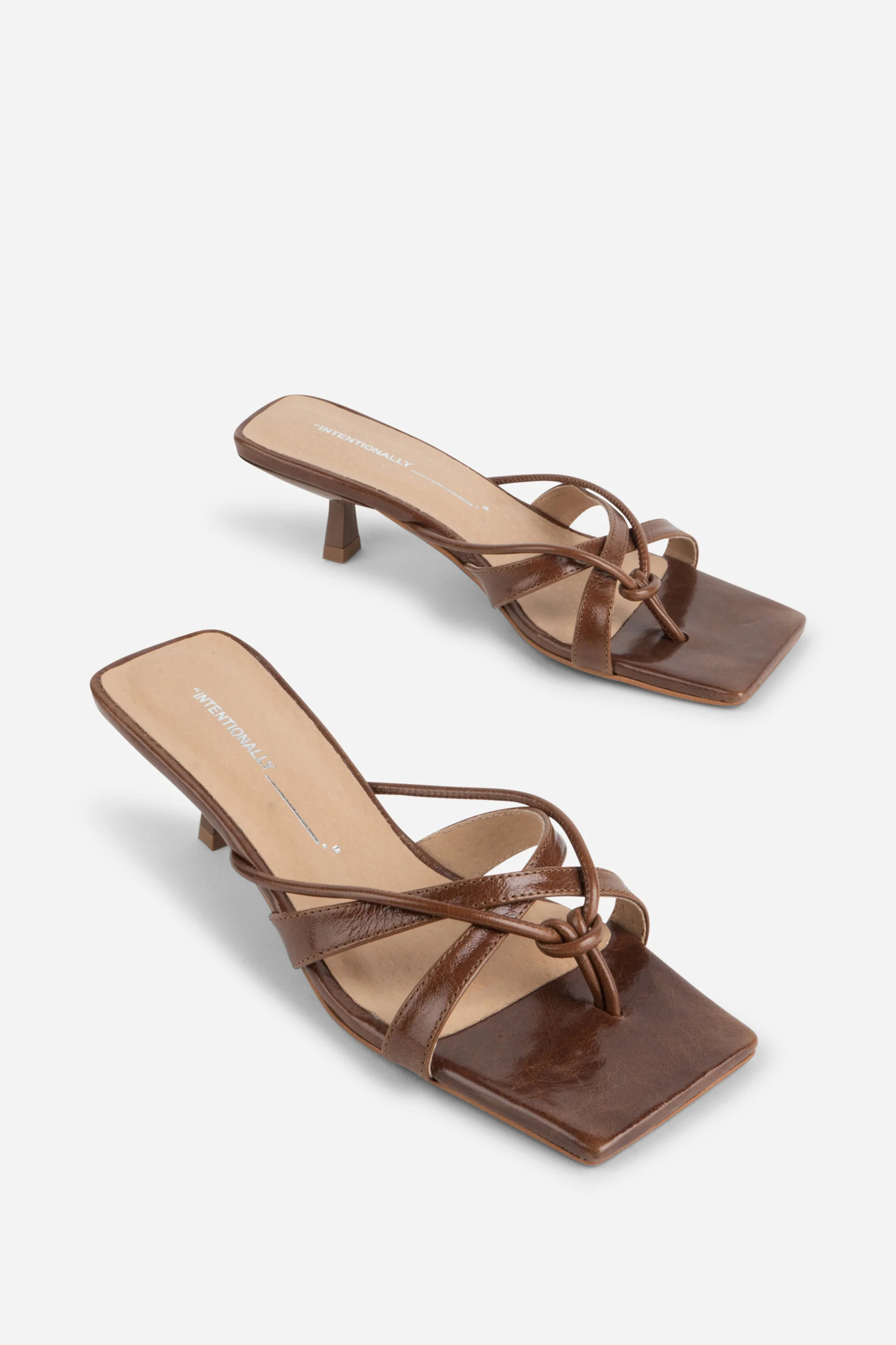 Image of ELI KITTEN HEEL THONG SANDAL