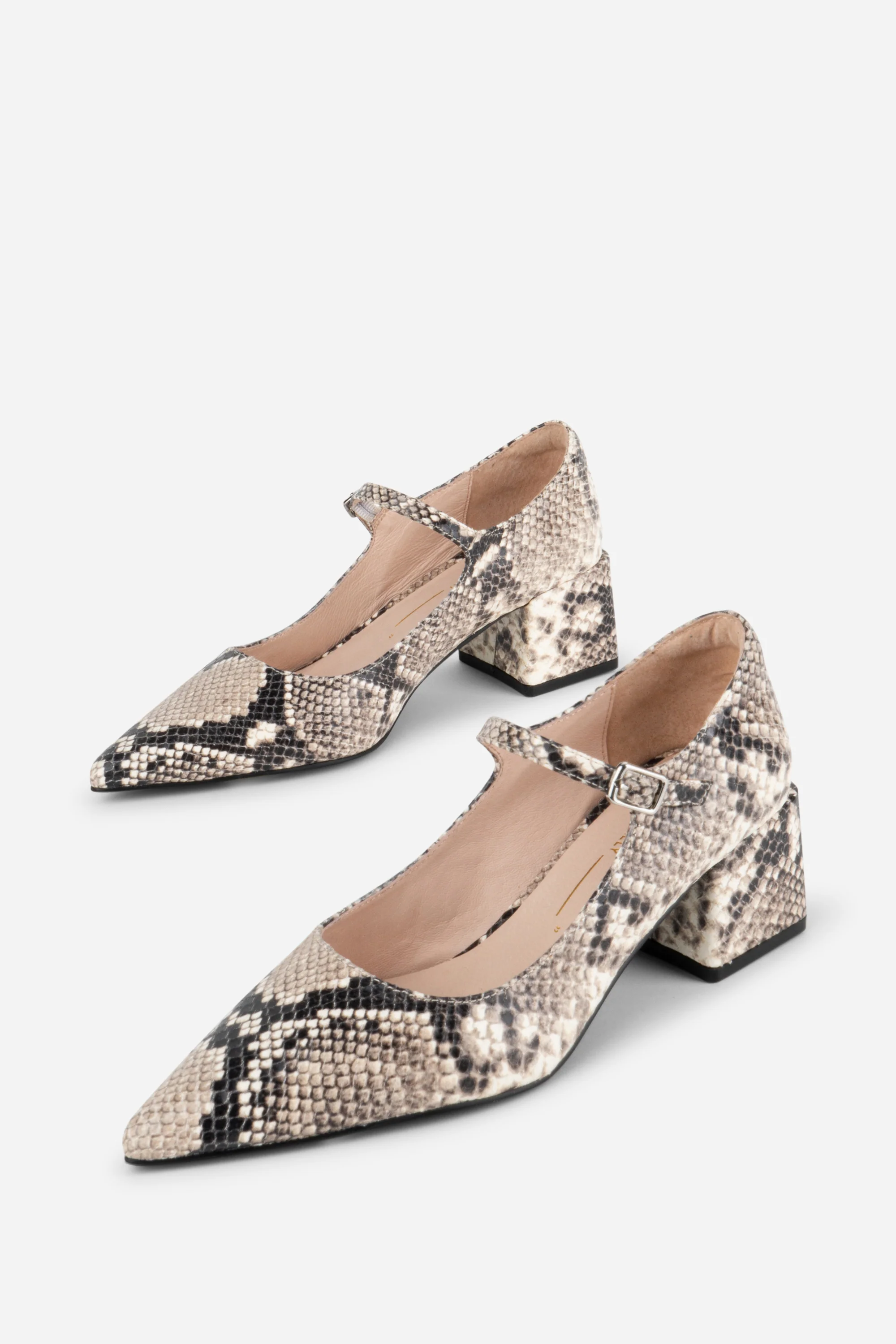 Image of BOND SNAKE MARY JANE HEEL