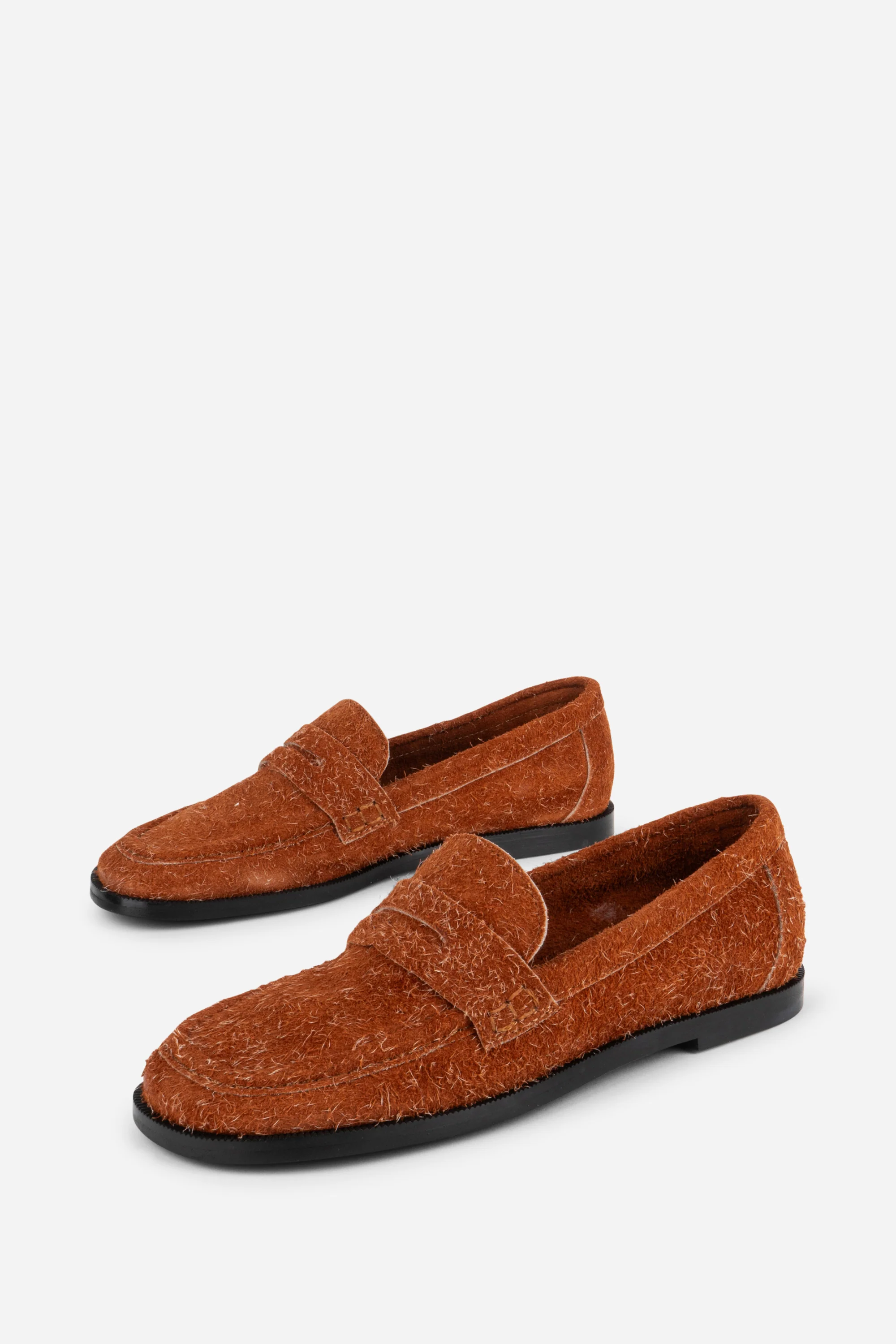 Image of CENTRE BRUSHED SUEDE LOAFER