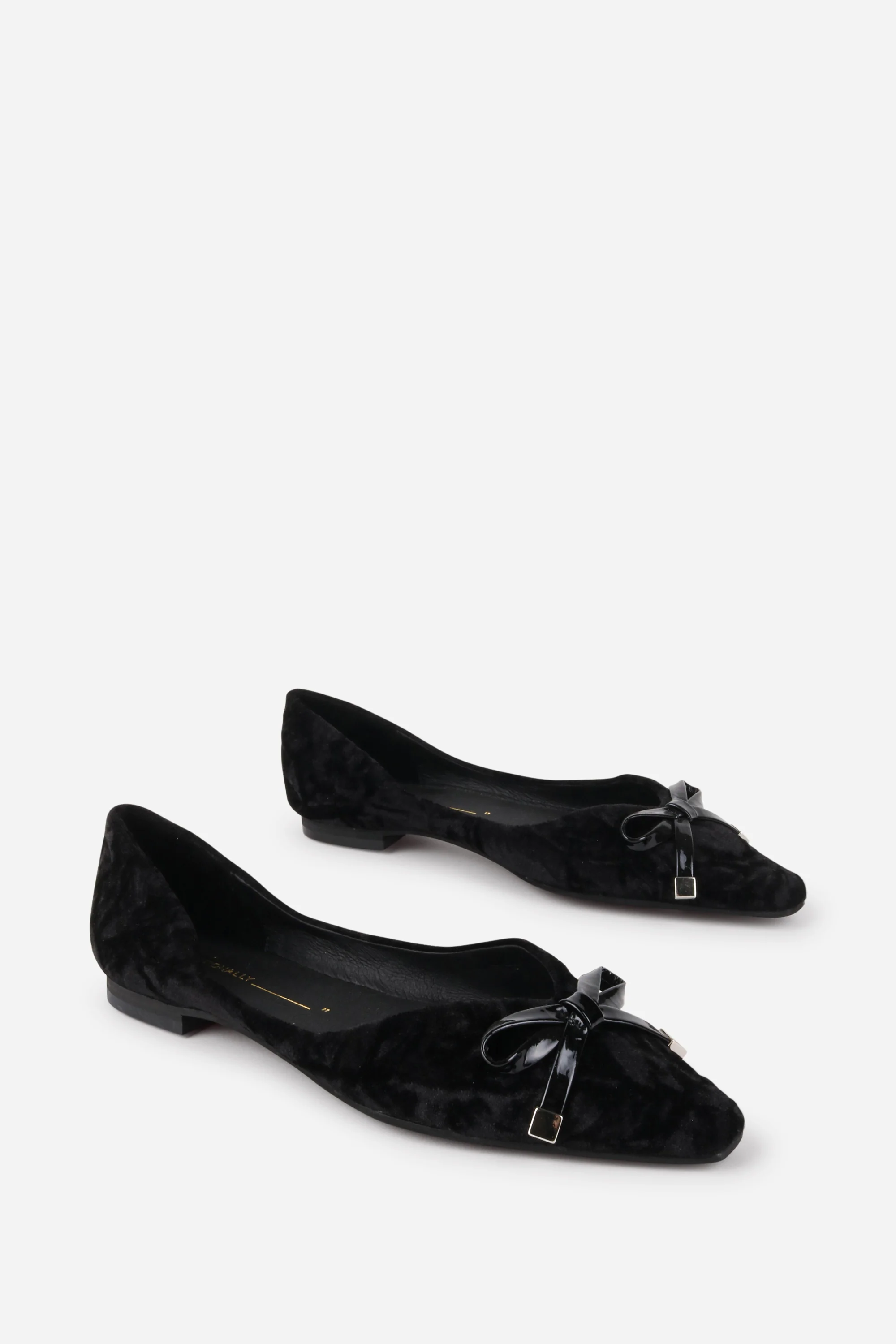 Image of CECILIA VELVET BALLET FLAT