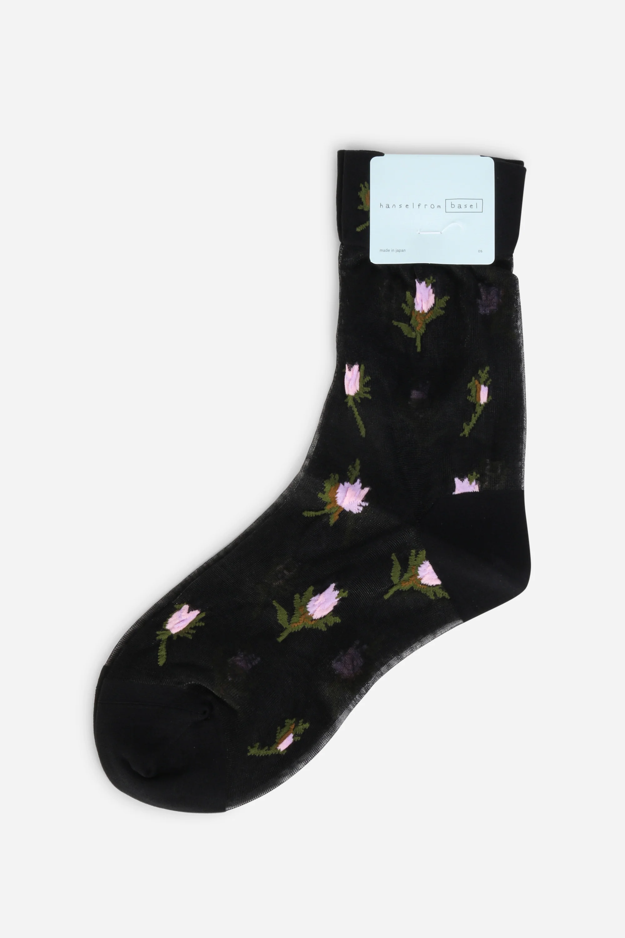 Image of ROSEBUD SHEER CREW SOCK