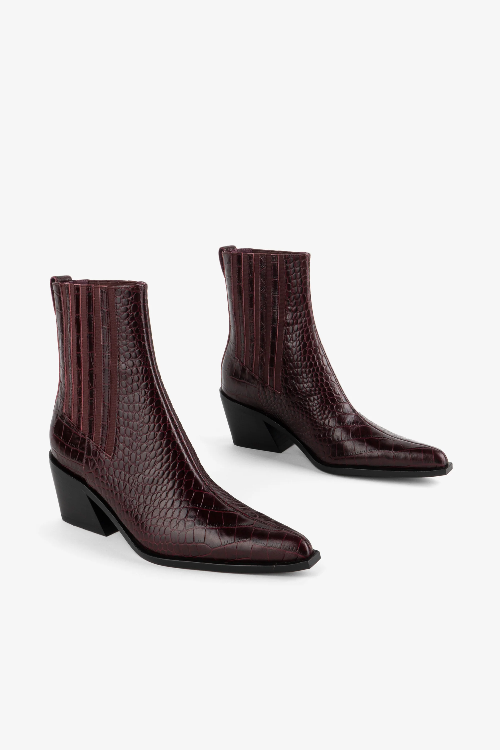 Image of HILLARY CROC WESTERN BOOT