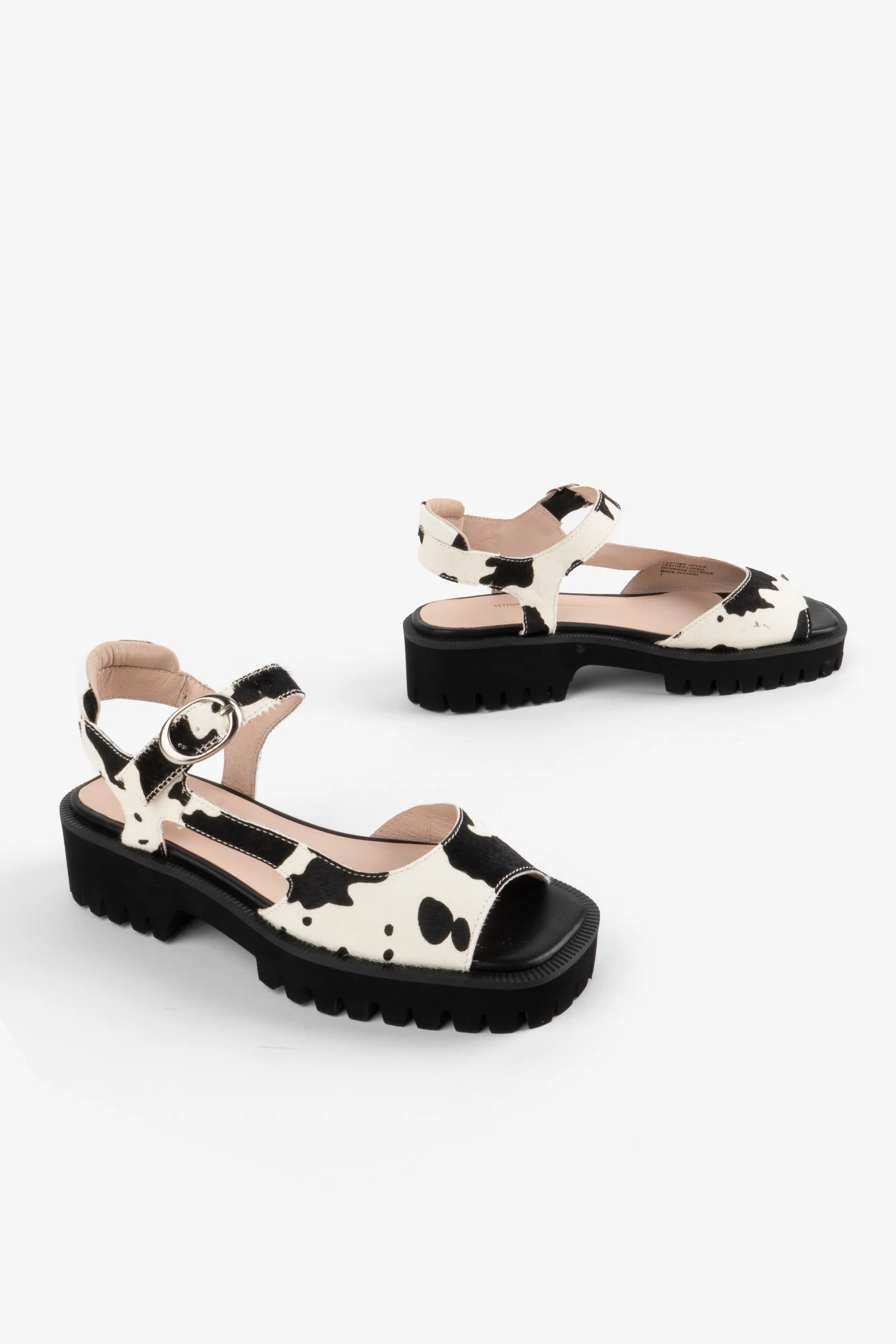 Image of EARLY BIRD MARY JANE COWHIDE SANDAL
