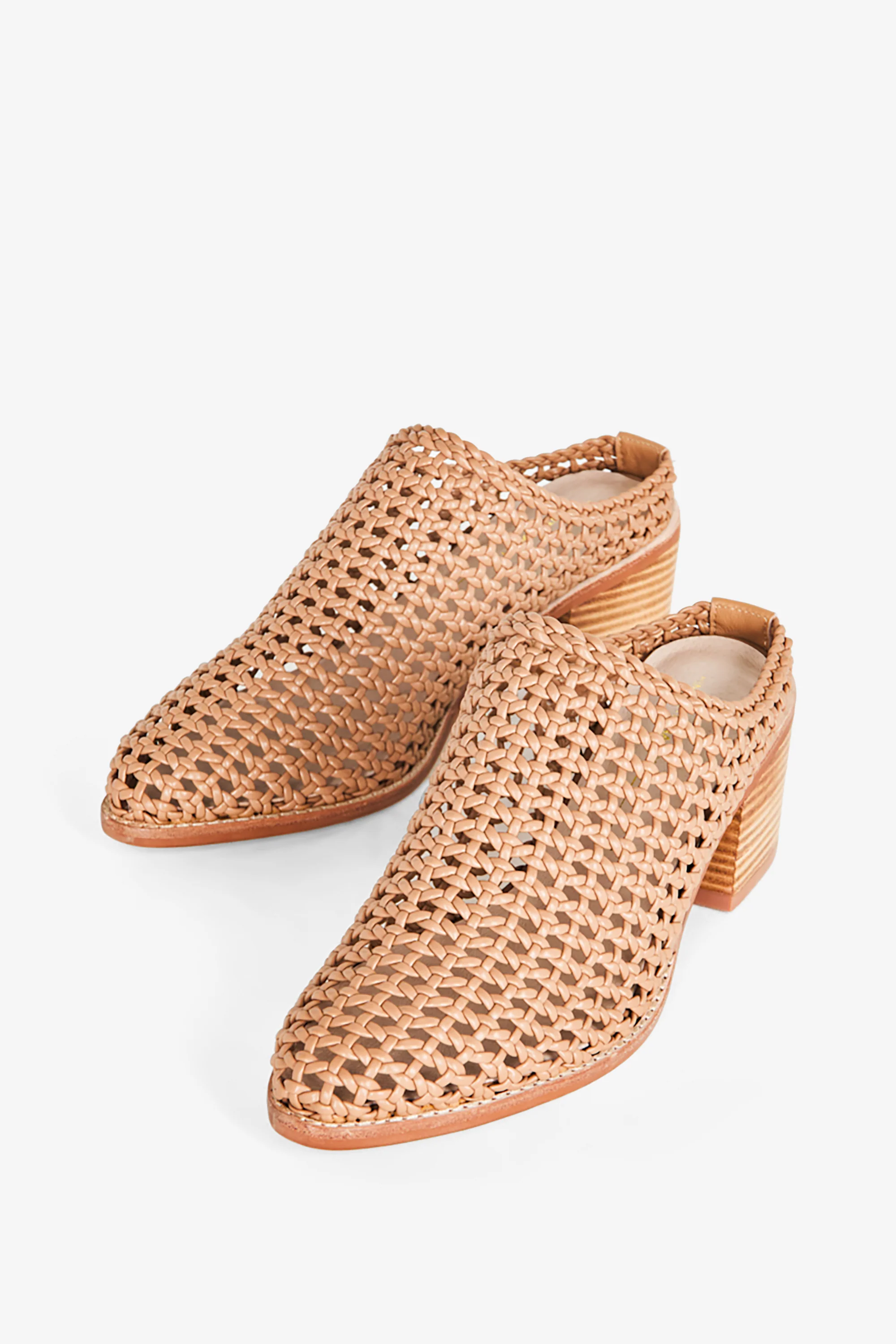 Image of CAPS HEELED MULE