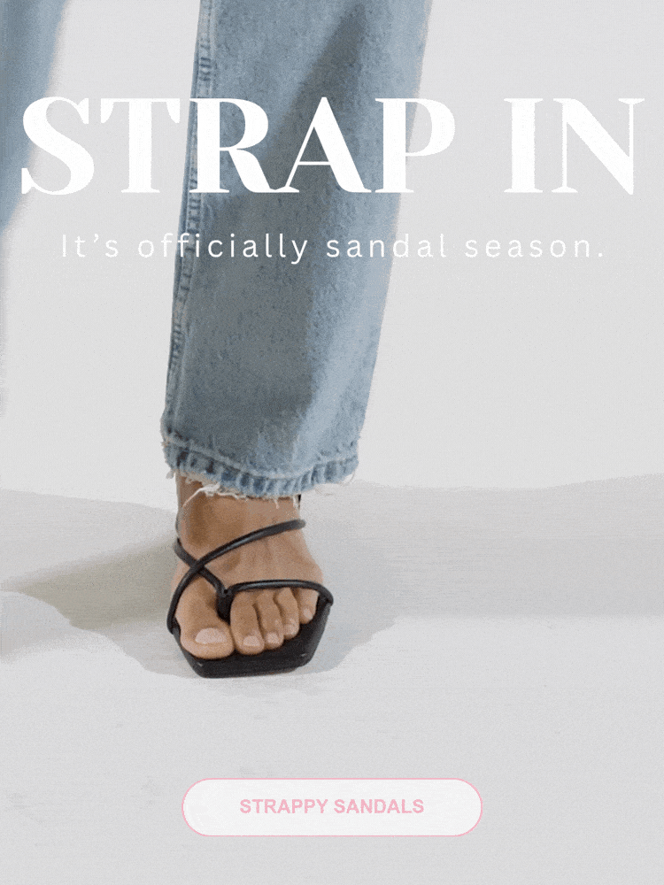 SHOP STRAPPY SANDALS