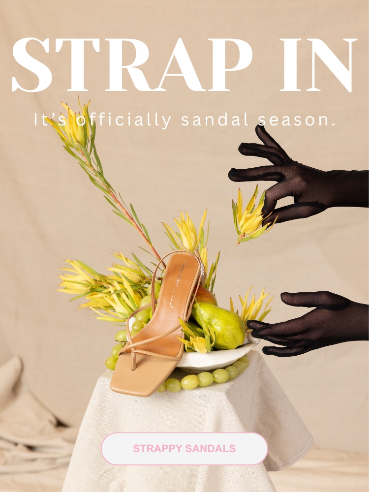 SHOP STRAPPY SANDALS