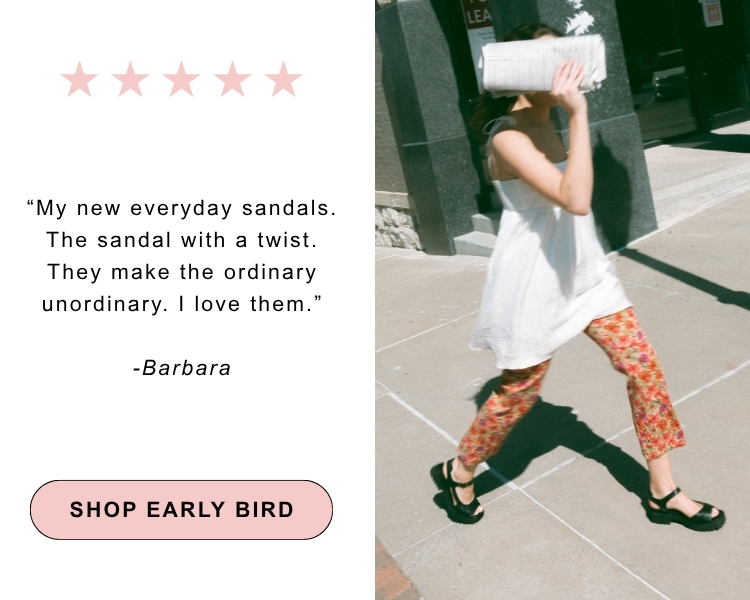 SHOP EARLY BIRD