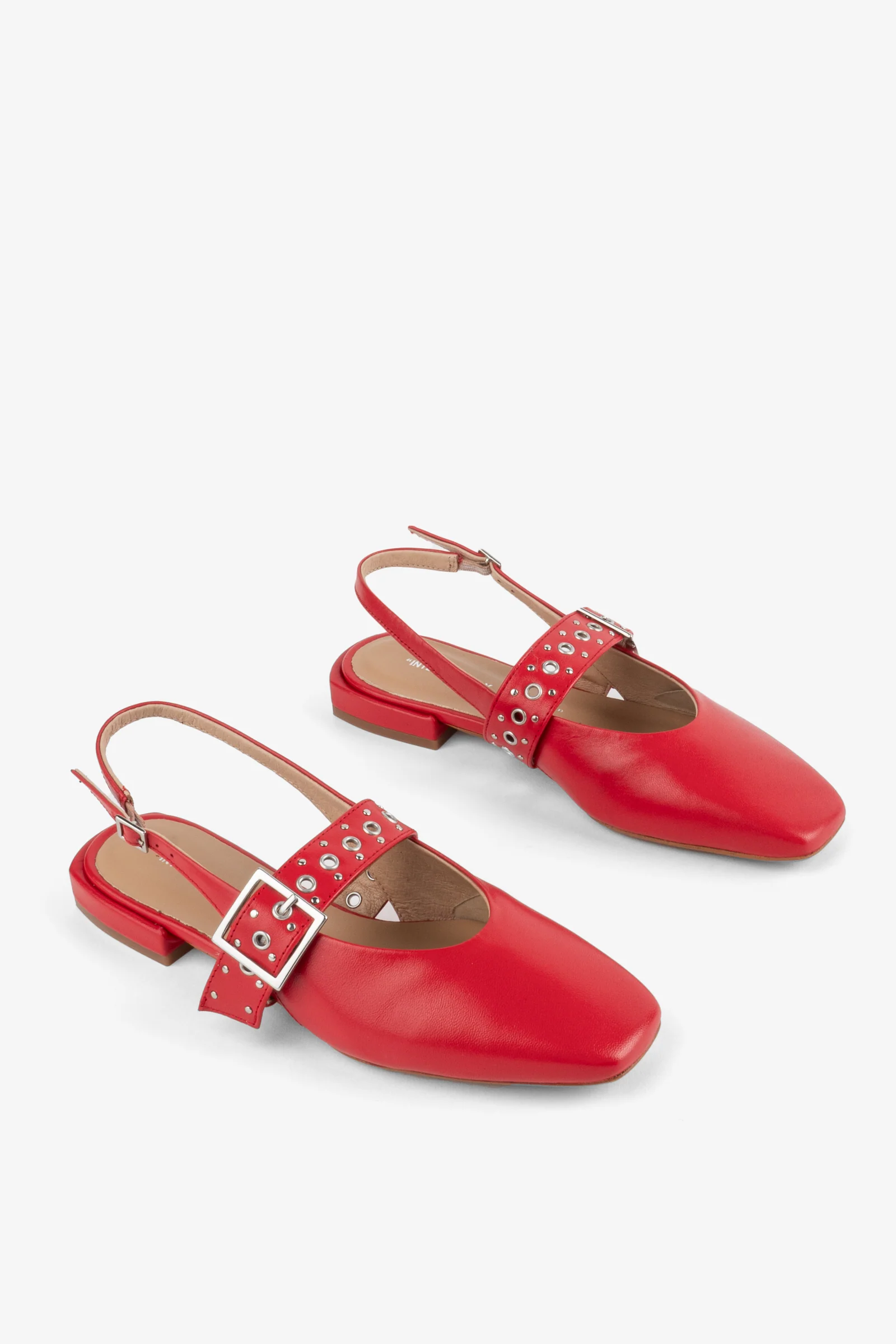 Image of PEARL SLINGBACK NATURAL SOLE BALLET FLAT
