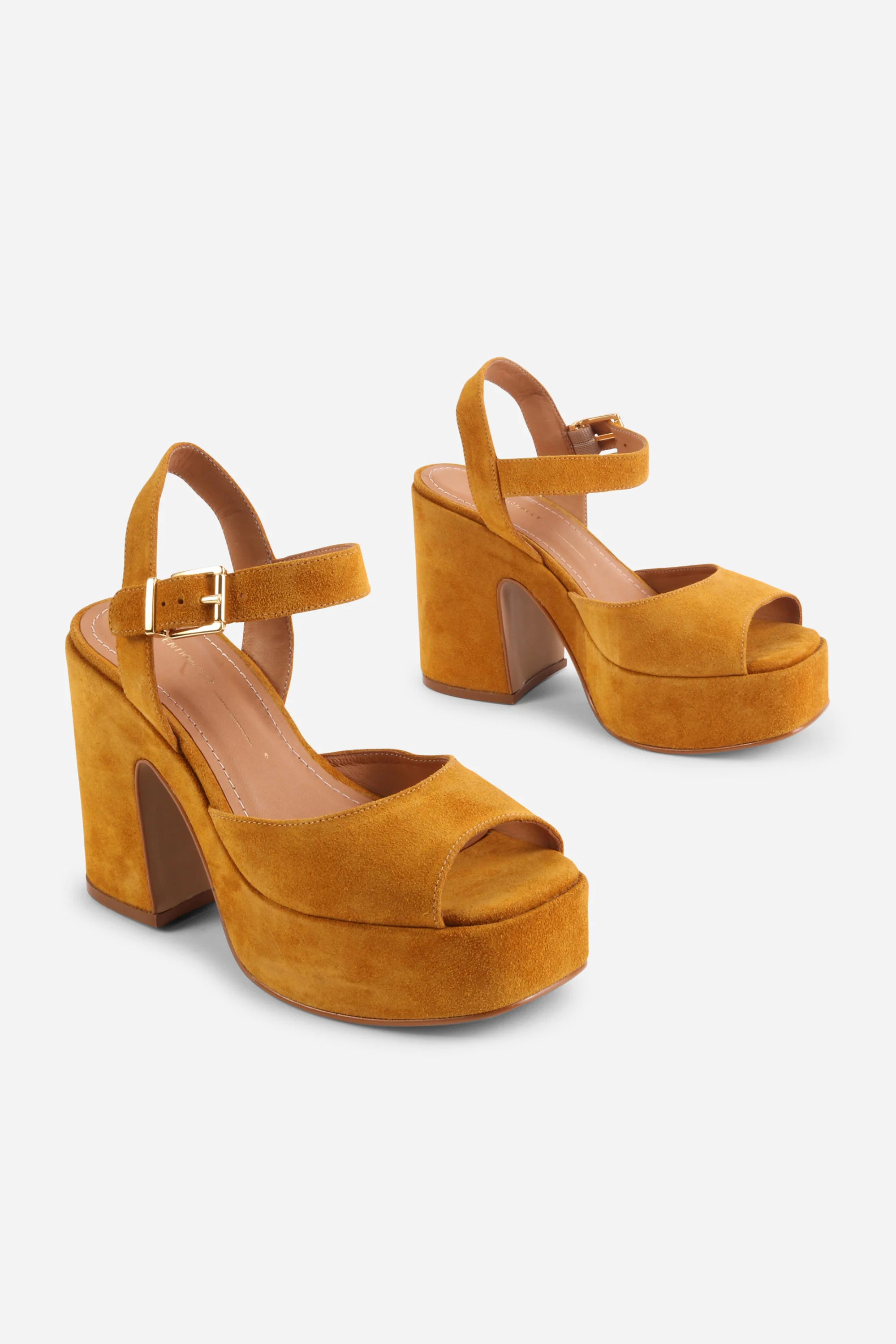 Image of HARMONY SUEDE PLATFORM SANDAL